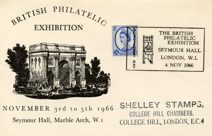 British Philatelic Exhibition, Marble Arch