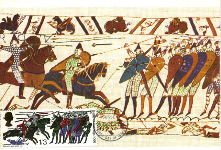 Battle of Hastings, Set of Six Maxi Cards