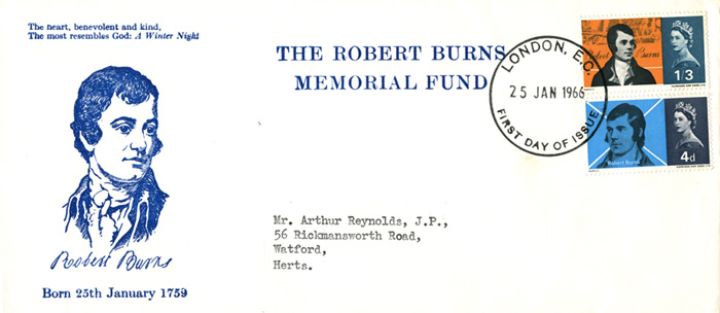 Robert Burns, Memorial Fund