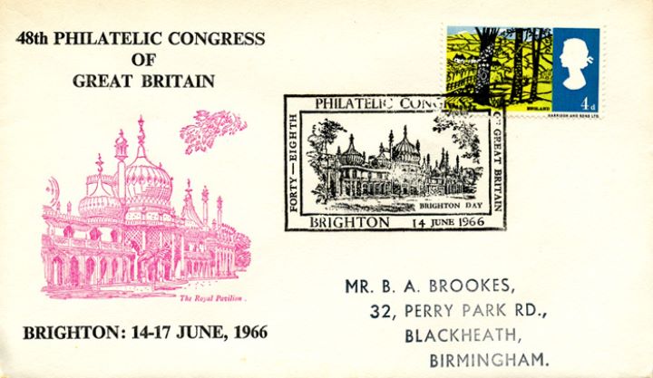 48th Philatelic Congress, The Royal Pavilion