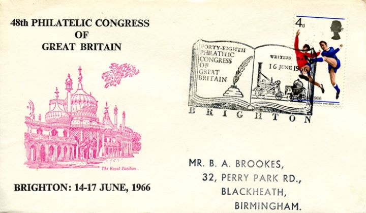 48th Philatelic Congress, Brighton Pavilion