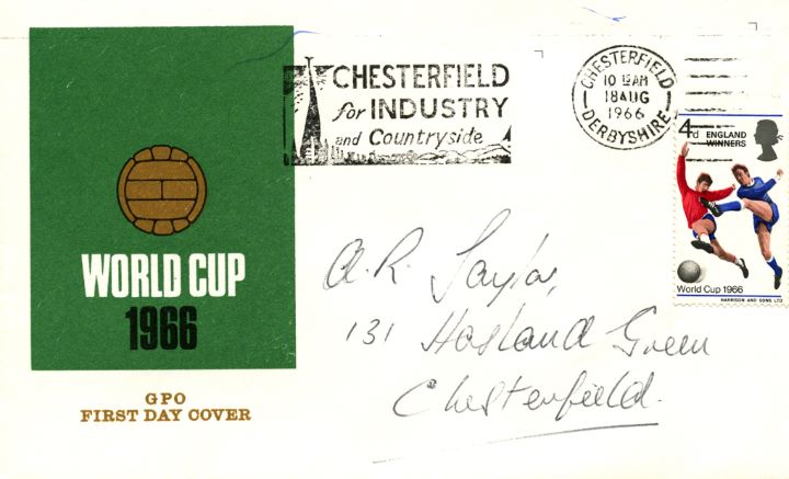 'England Winners', GPO cover