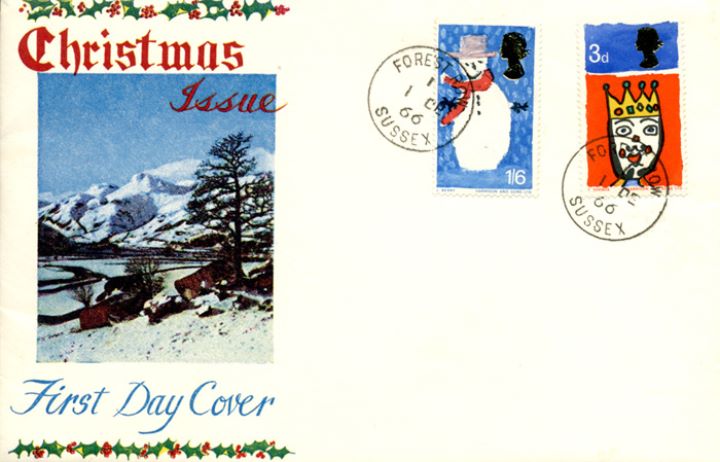 Christmas 1966, Winter Landscape