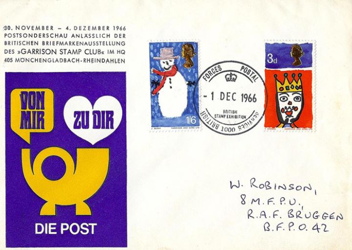 Christmas 1966, Garrison Stamp Club