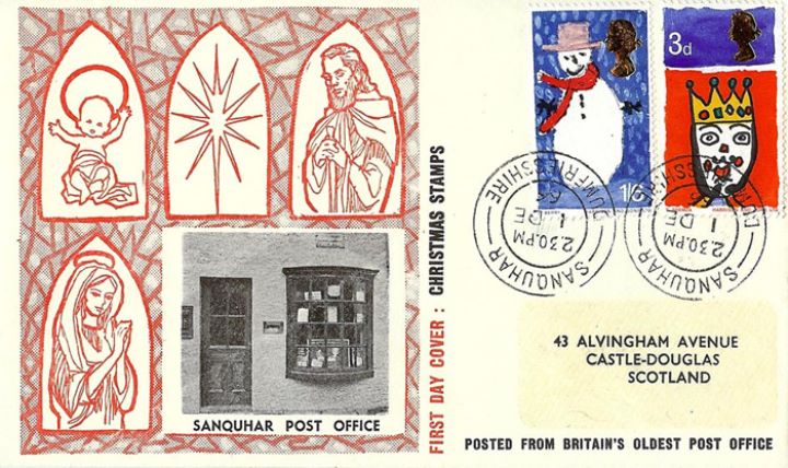 Christmas 1966, Sanquhar Post Office