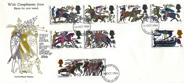 Battle of Hastings, From the Bayeux Tapestry