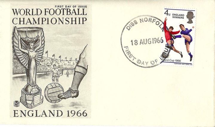 'England Winners', Diss Forgery Postmark