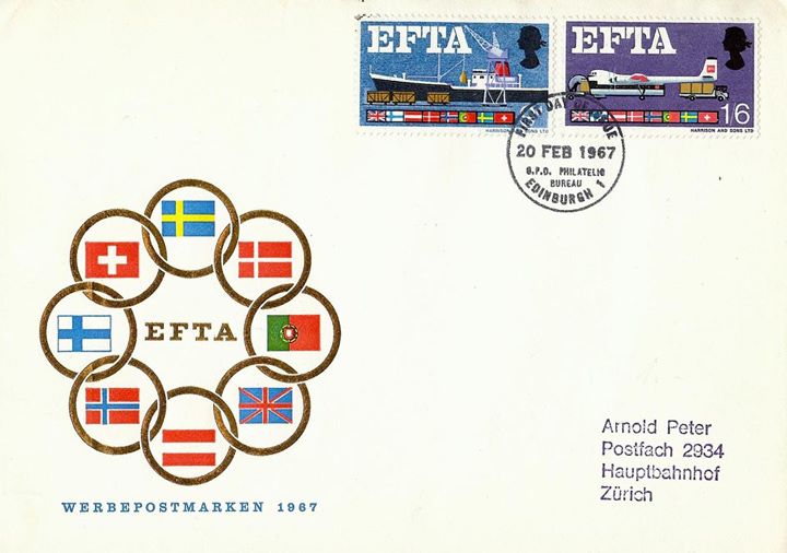 European Free Trade Area, Member Flags