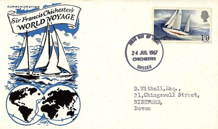 Sir Francis Chichester, World Voyage