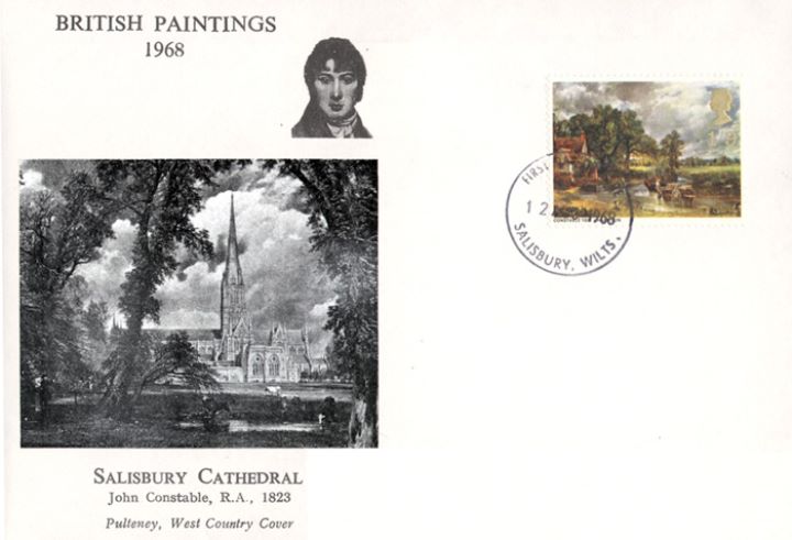 British Paintings 1968, Salisbury Cathedral