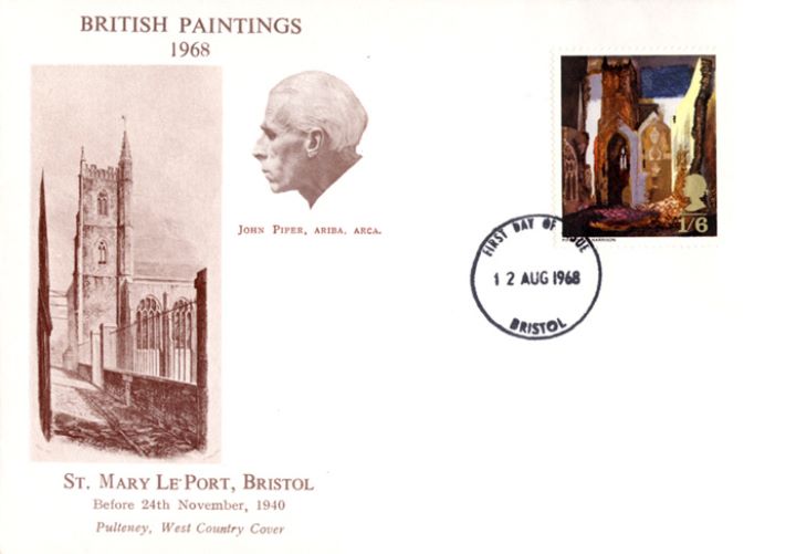 British Paintings 1968, St Mary Le Port  Bristol