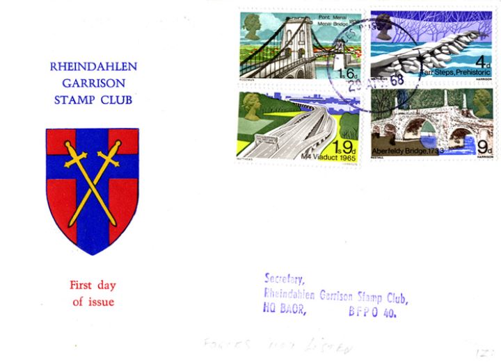 British Bridges, Rheindahlen Garrison Stamp Club