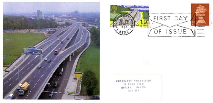 British Bridges, M4 Viaduct Postcard