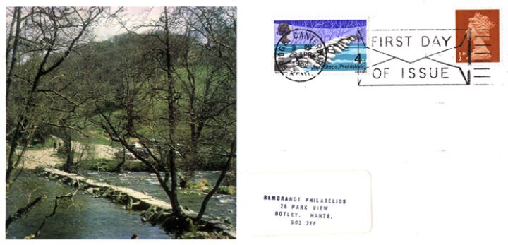 British Bridges, Tarr Steps Postcard