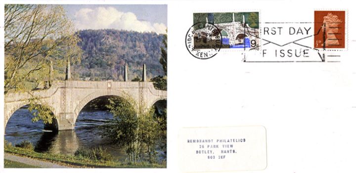 British Bridges, Aberfeldy Bridge Postcard