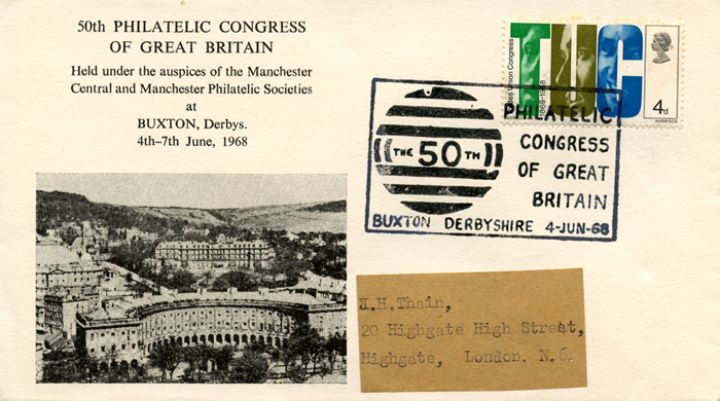 50th Philatelic Congress, Buxton