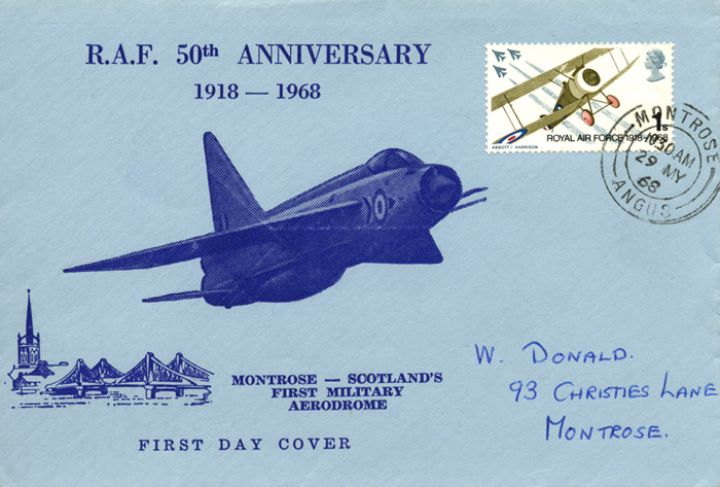 British Anniversaries, Montrose Military Aerodrome