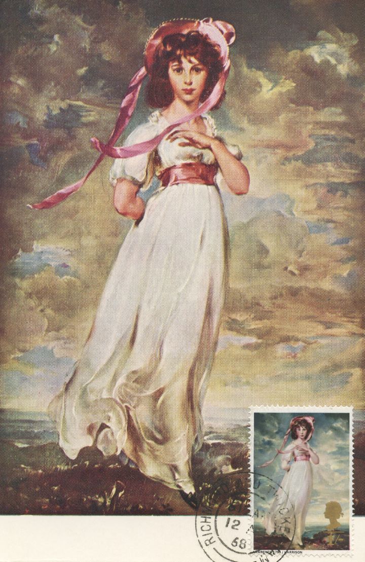 British Paintings 1968, 'Pinkie' by Sir Thomas Lawrence