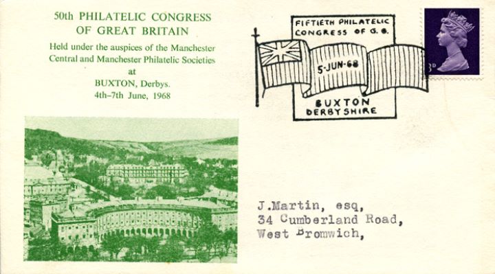 50th Philatelic Congress, Buxton