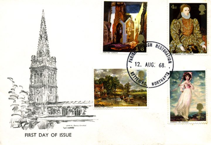 British Paintings 1968, Kettering Parish Church