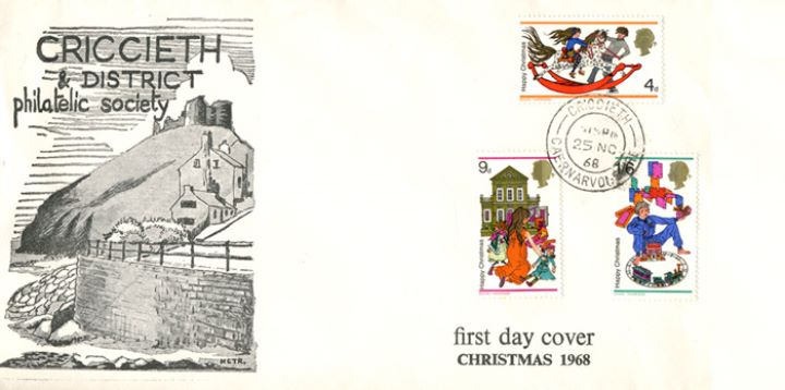 Christmas 1968, Criccieth Philatelic Society