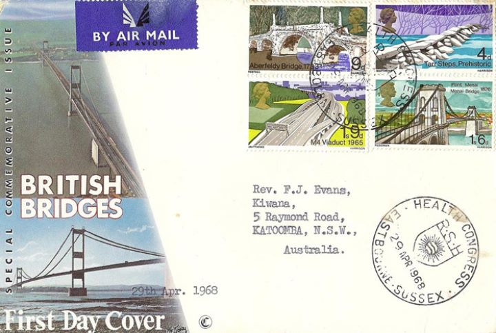 British Bridges, Health Congress Postmark