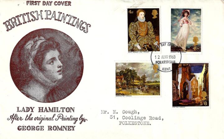 British Paintings 1968, Lady Hamilton