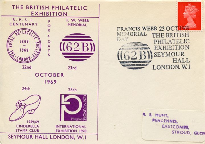 British Philatelic Exhibition, Duplex Postmark