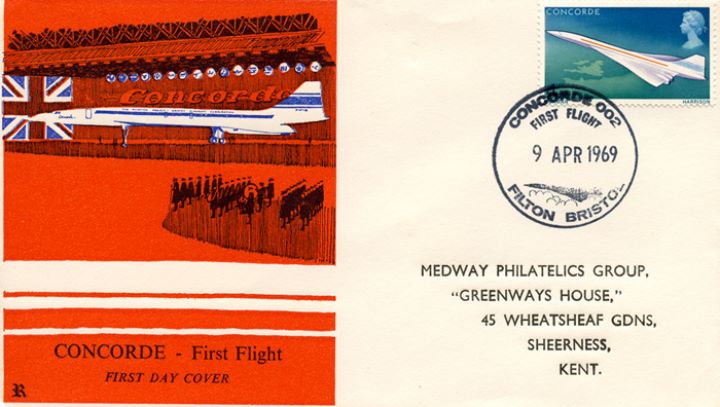 Concorde, First Flight Cover