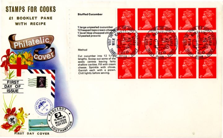 PSB: Cooks - Pane 2, Philatelic Cover