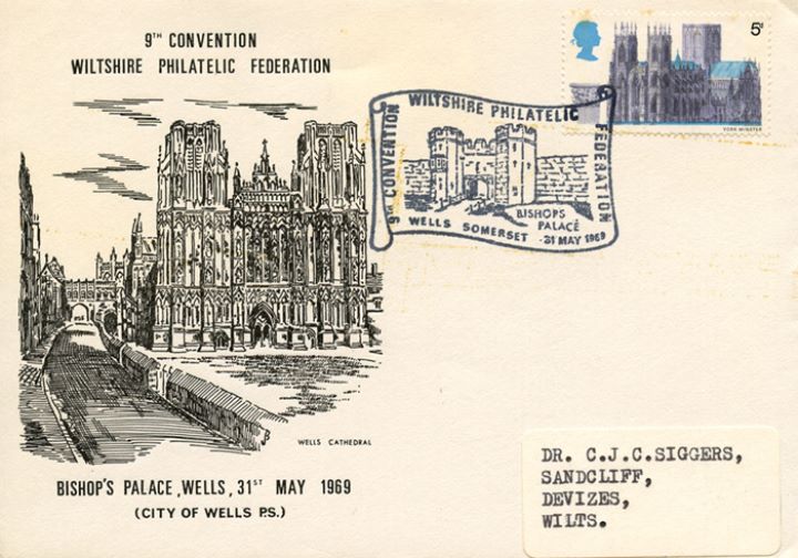 Wiltshire Philatelic Federation, Bishop's Palace Wells