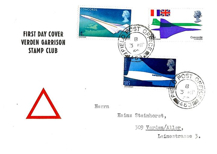 Concorde, Verden Garrison Stamp Club