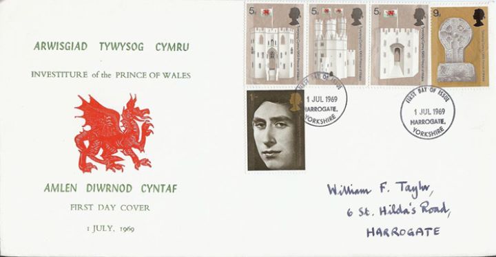 Prince of Wales Investiture, Welsh Dragon