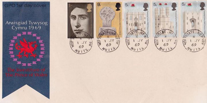 Prince of Wales Investiture, Northgate postmark