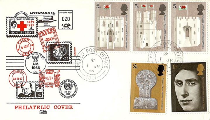 Prince of Wales Investiture, Philatelic Cover