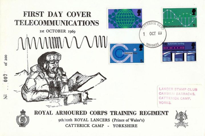 Post Office Technology, Royal Armoured Corps