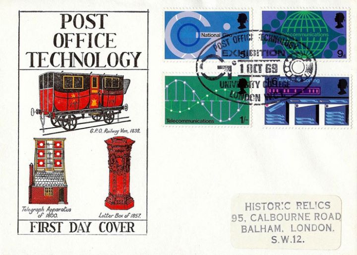 Post Office Technology, GPO Railway Van