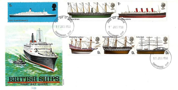 British Ships, Postmarked 1968