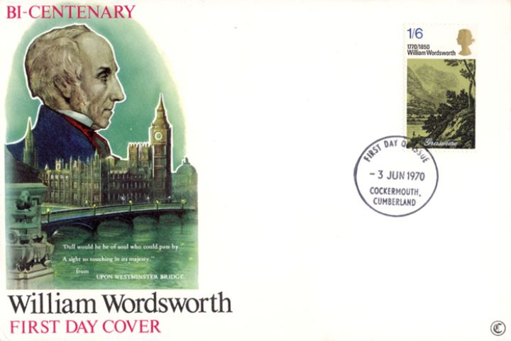 Literary Anniversaries 1970, Wordsworth Portait