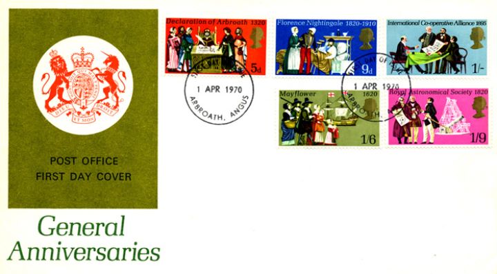 General Anniversaries 1970, The Five Anniversaries