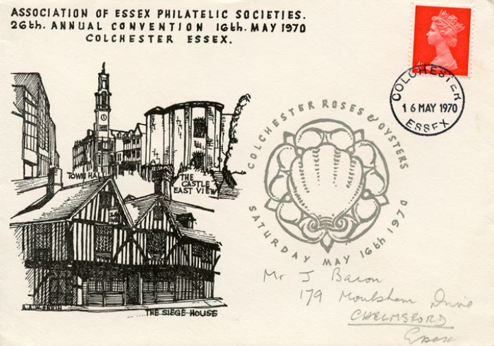 Essex Philatelic Societies, Colchester Siege House