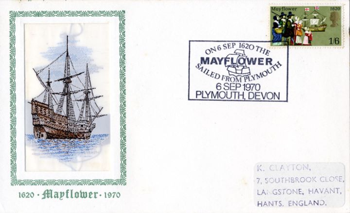 General Anniversaries 1970, The Mayflower