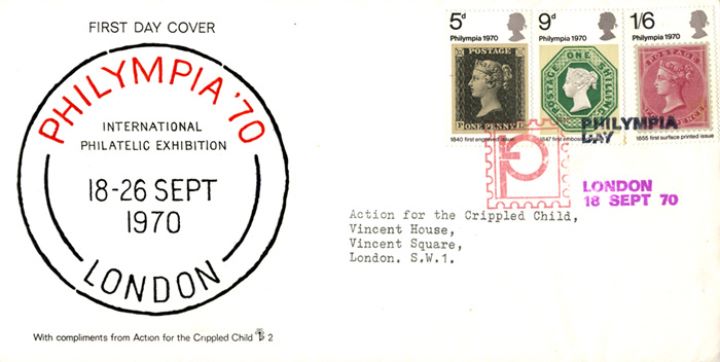 'Philympia', Large Postmark