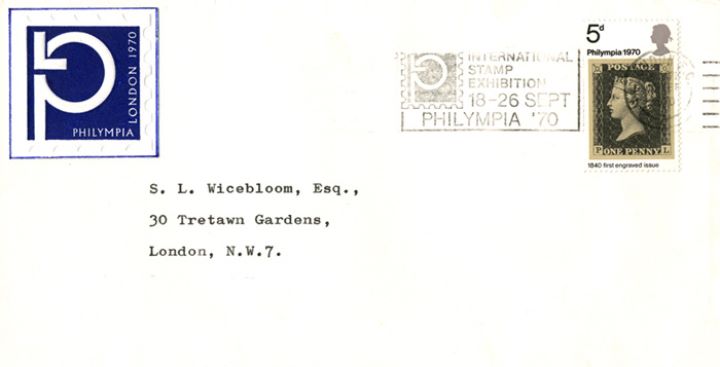 'Philympia', Philympia Slogan Postmark