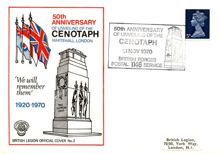 Cenotaph, 50th Anniversary of Unveiling