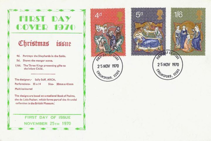 Christmas 1970, Text and Border