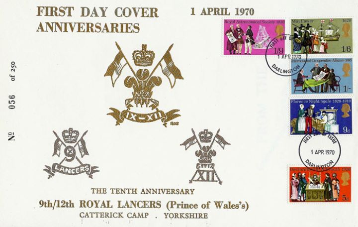 General Anniversaries 1970, Royal Lancers Badges