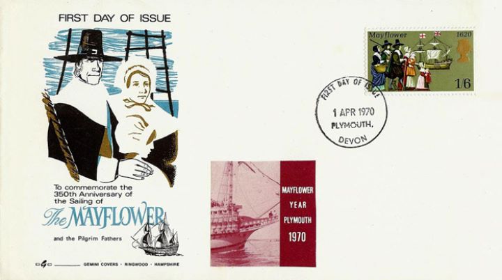 General Anniversaries 1970, Pilgrim Fathers