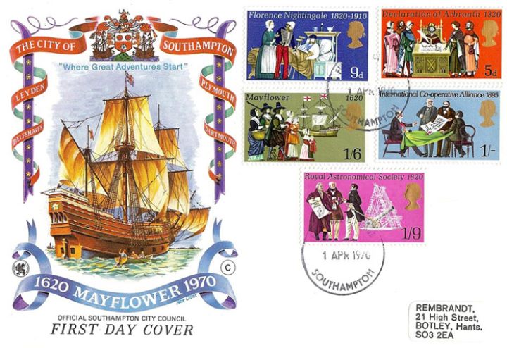 General Anniversaries 1970, Mayflower