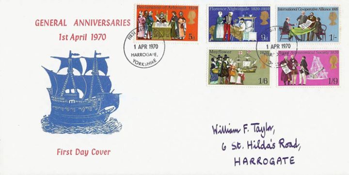 General Anniversaries 1970, Mayflower